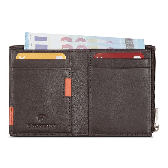 Roncato Monaco Porte-monnaie Protection RFID Cuir 8 cm