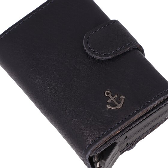 Harbour 2nd Anchor Love Robin 2 Étui pour cartes de crédit Protection RFID Cuir 6 cm