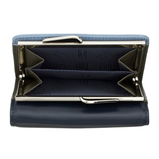 DuDu Corsica Porte-monnaie Protection RFID Cuir véritable 11 cm