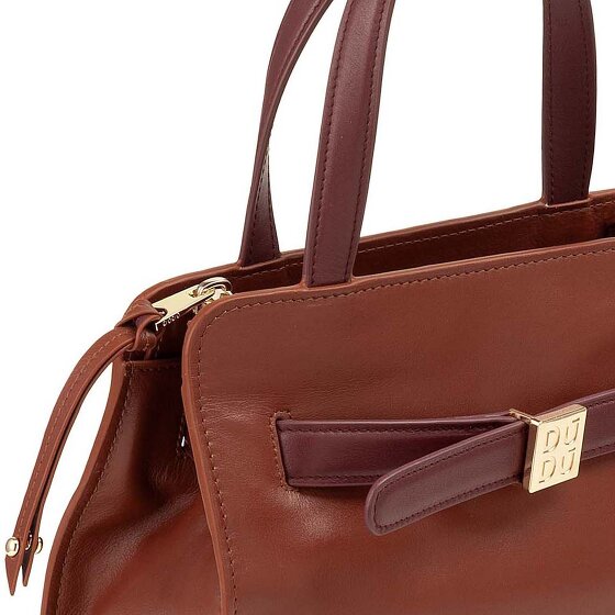 DuDu Sac à bandoulière Cuir véritable 23 cm