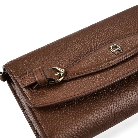 AIGNER Portefeuille d'embrayage Cuir véritable 20.5 cm