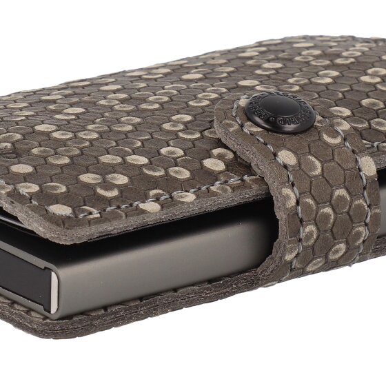 Secrid Miniwallet Étui pour cartes de crédit Protection RFID Cuir véritable 6.5 cm