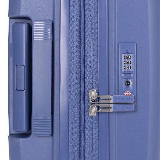 Stratic Straw T 4 roulettes Trolley de cabine S 54 cm avec soufflet d'extension