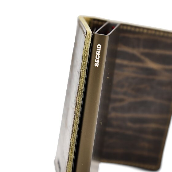 Secrid Envelope Porte-monnaie Protection RFID Cuir véritable 9 cm