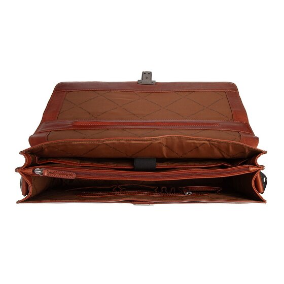 The Chesterfield Brand Salvatore Porte-documents Messenger Cuir 42 cm Compartiment pour ordinateur portable