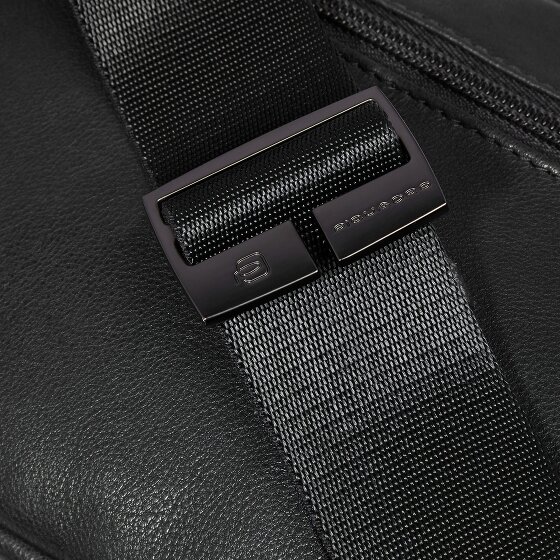 Piquadro Cronus Sac banane Cuir véritable 29 cm