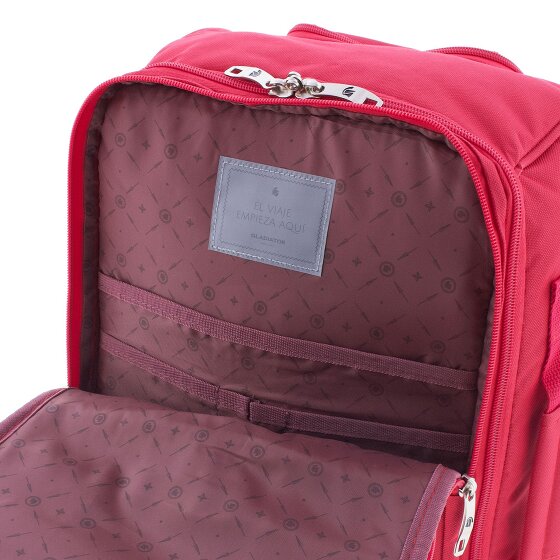 Gladiator 2100 2 roulettes Trolley à dos 40 cm Compartiment pour ordinateur portable