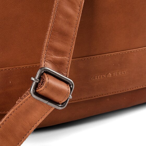 Greenburry Fiorentina Sac à bandoulière Cuir véritable 33 cm