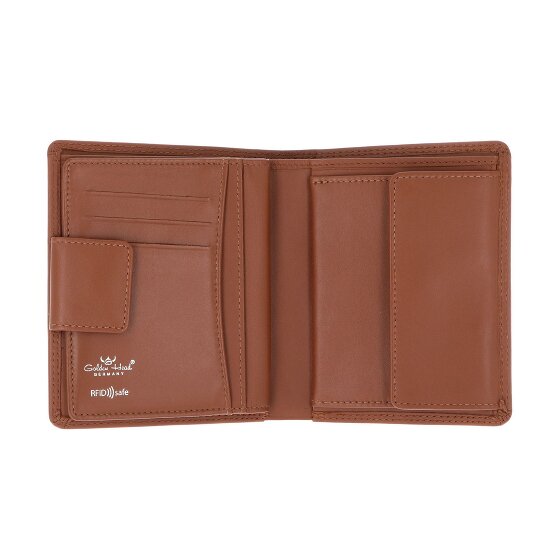 Golden Head Porte-monnaie Polo RFID cuir 10 cm