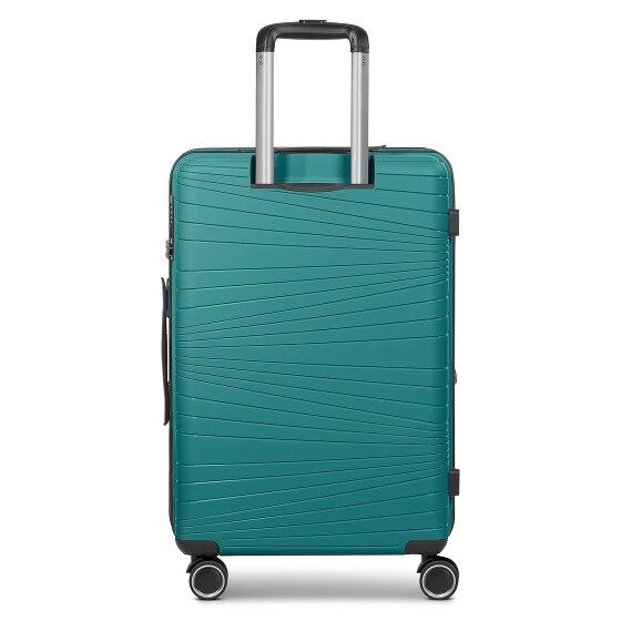 Franky Dallas 3.0 Set de valises à 4 roulettes 3 pièces avec soufflet d'extension
