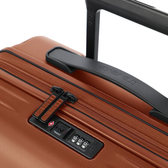 Travelite Dynamiic 4 roulettes Trolley L 76 cm avec soufflet d'extension