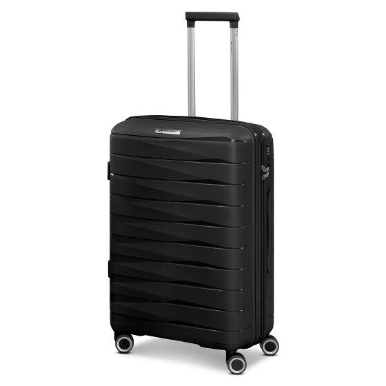 Franky London 4 roulettes Trolley M 65 cm avec soufflet d'extension