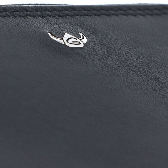 Golden Head Polo Porte-monnaie Protection RFID Cuir véritable 10 cm