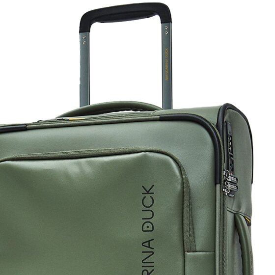 Mandarina Duck Eco Coated 4 roulettes Trolley de cabine S 55 cm