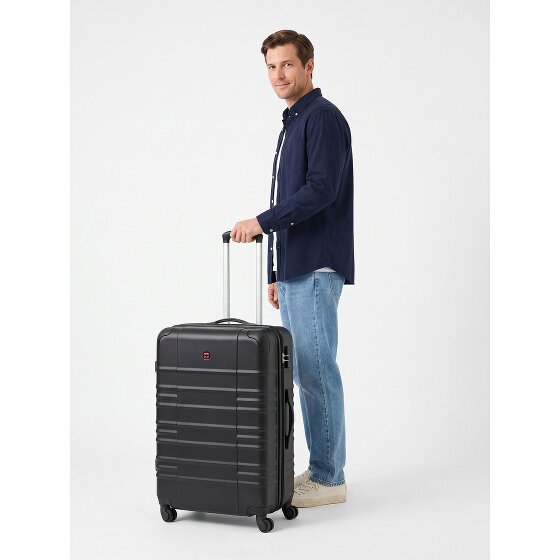 Wenger Amplar Evo 4 roues Valise cabine L 75 cm avec soufflet d'extension