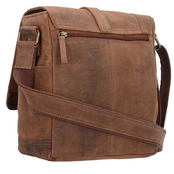 Greenland Nature Montenegro Sac à bandoulière en cuir 22 cm