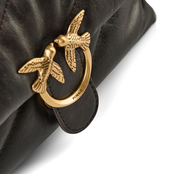 PINKO Love Puff Mini Sac à bandoulière Cuir véritable 23 cm