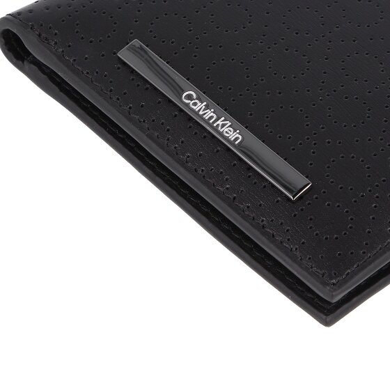 Calvin Klein Modern Bar Porte-monnaie Protection RFID Cuir 11 cm