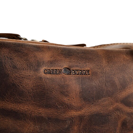 Greenburry Vintage Sac à bandoulière Cuir véritable 42 cm