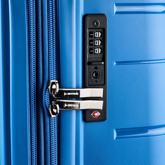 Polestream Strz by Asteroid 4 roulettes Trolley L 74 cm avec soufflet d'extension