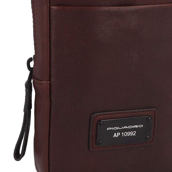 Piquadro Harper Étui en cuir pour téléphone portable 12 cm