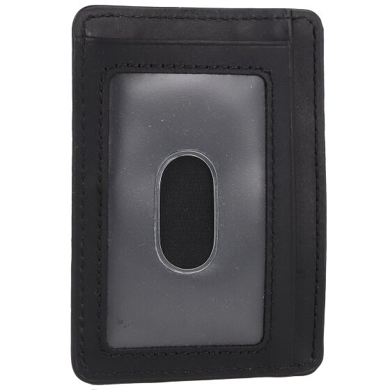 Fossil Etui en cuir pour cartes de crédit Everett 10 cm