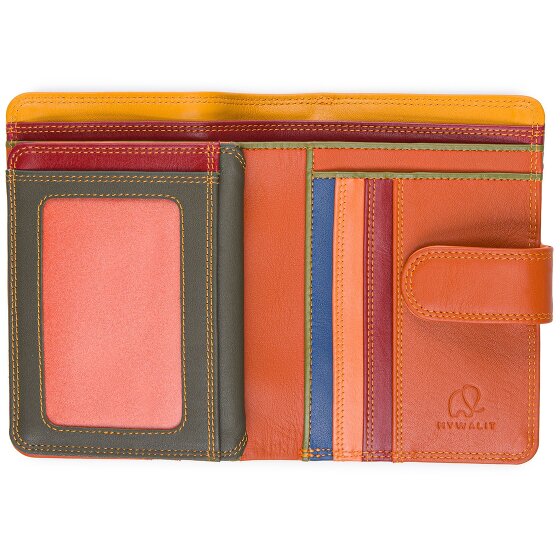 Mywalit Medium Snap Wallet Porte-monnaie en cuir 13 cm