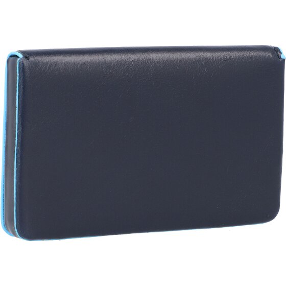 Piquadro Blue Square Étui pour cartes de visite Cuir véritable 10 cm