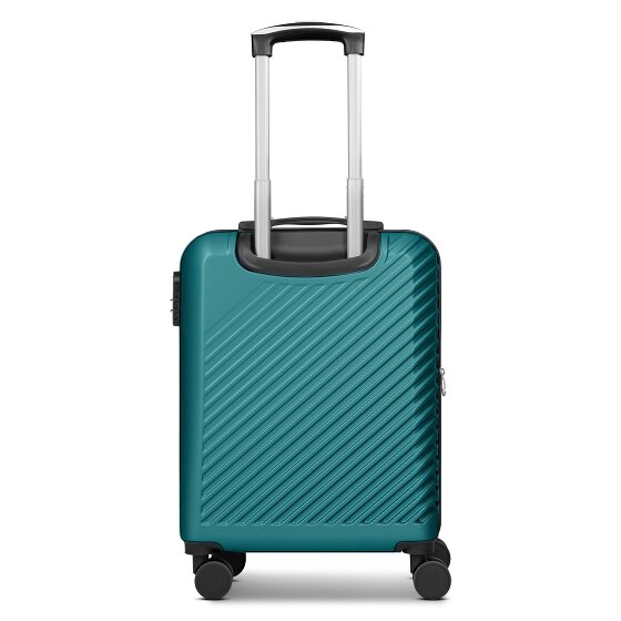 Check.In Paradise 2.0 4 roulettes Trolley de cabine S 55 cm avec soufflet d'extension