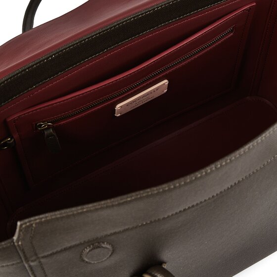 Coccinelle Double Beat Sac à bandoulière Cuir véritable 33 cm