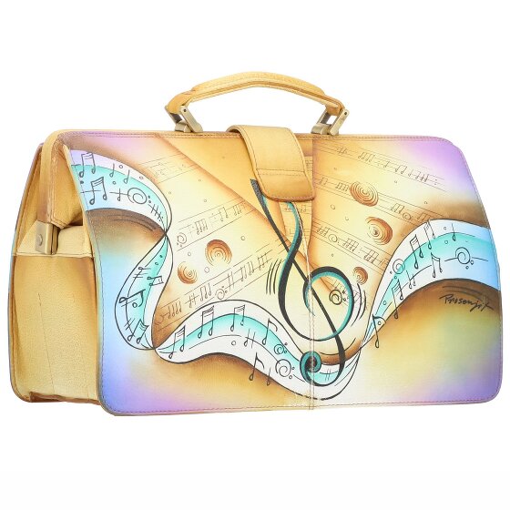 Greenland Nature Art+Craft Mallette de médecin en cuir 37 cm