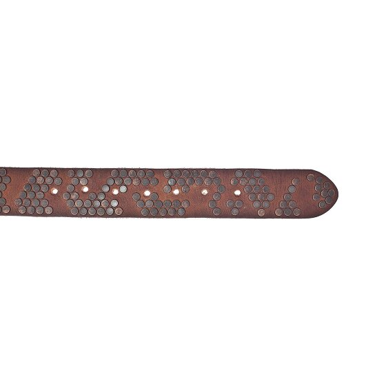 b.belt Ceinture à rivets en cuir