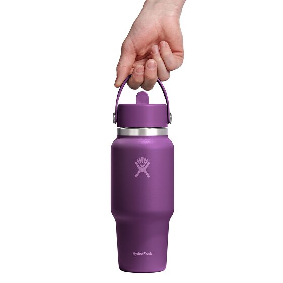 Hydro Flask Hydration Travel Bottle Flex Straw Cap Gourde 710 ml
