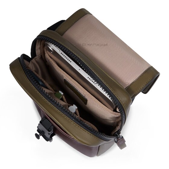 Piquadro Harper Mini sac à bandoulière Cuir 17 cm