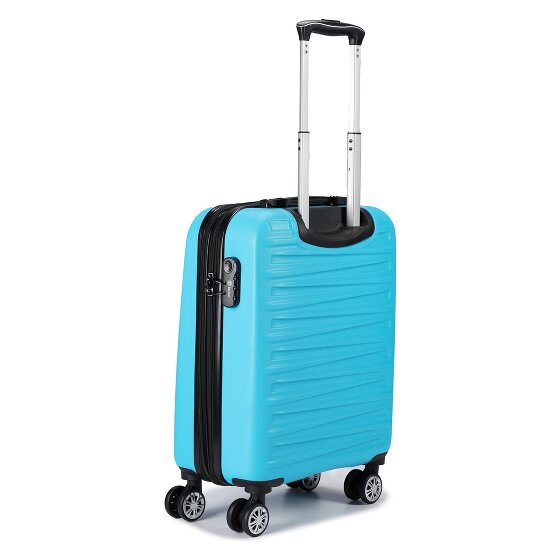 Benzi 5493 4 roulettes Trolley de cabine S 53 cm avec soufflet d'extension