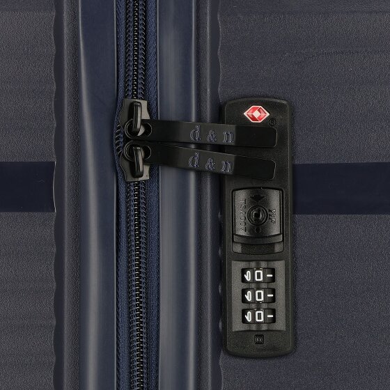 d&n Travel Line 4200 4 roulettes Trolley L 77 cm