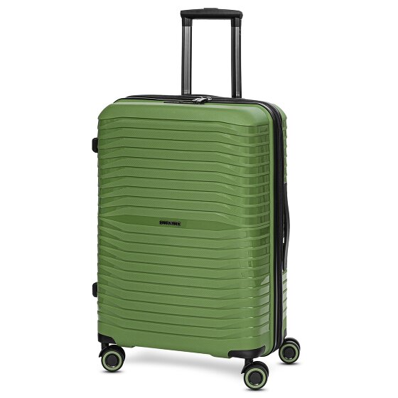 Stratic Shine 4 roulettes Set de valises 3 pièces avec soufflet d'extension