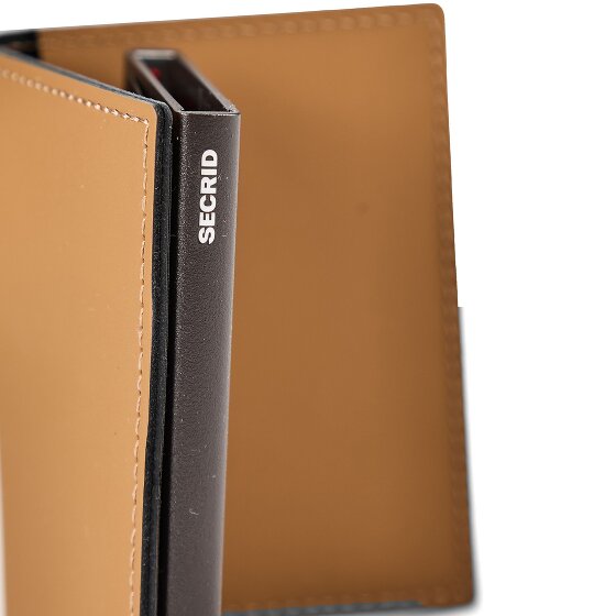 Secrid Bandwallet Porte-monnaie Protection RFID Cuir véritable 6 cm