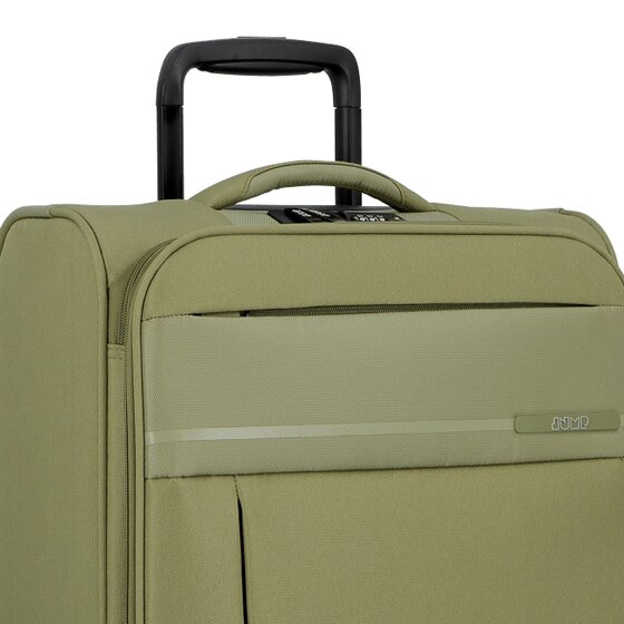 Jump Monthélys 4 roulettes Trolley de cabine 55 cm avec soufflet d'extension