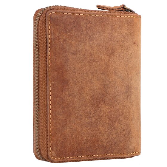 Greenburry Porte-monnaie Vintage Signe du zodiaque en cuir 10 cm