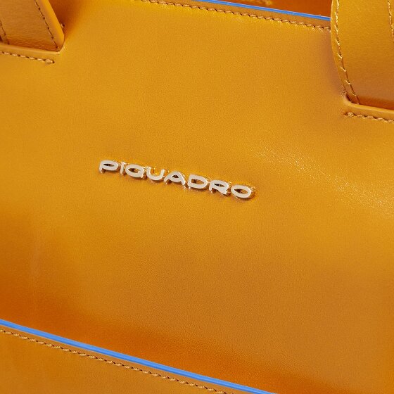 Piquadro Blue Square Sac de shopper Cuir véritable 40 cm