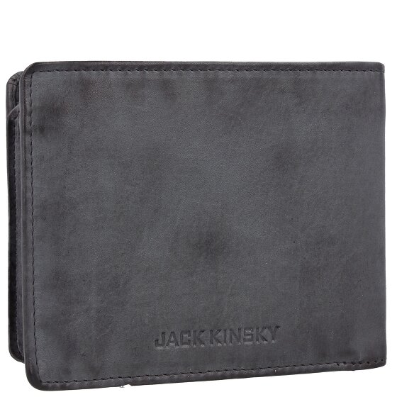Jack Kinsky Porte-monnaie Nelson RFID cuir 13 cm
