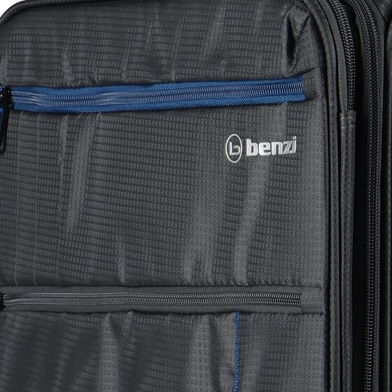 Benzi 5825 4 roulettes Trolley de cabine 55 cm avec soufflet d'extension