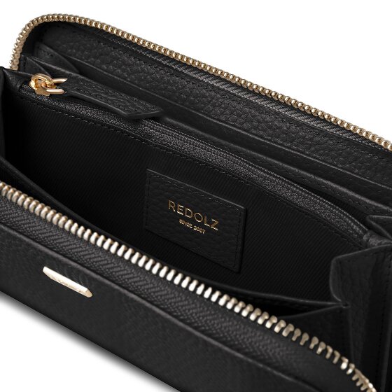 Redolz Leather Essentials Porte-monnaie Cuir véritable 19 cm