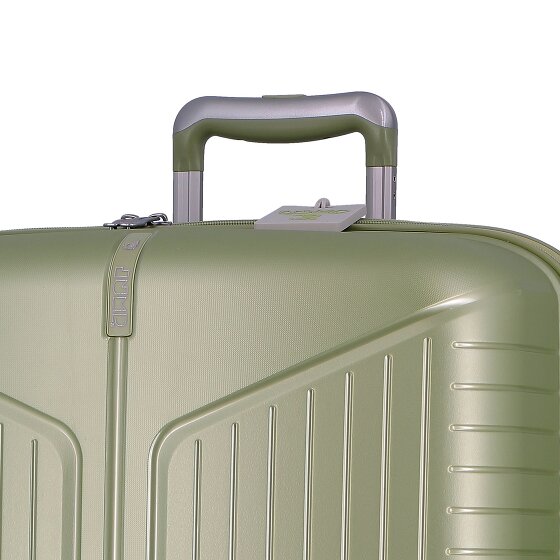 Jump Evae 4 roulettes Trolley 76 cm avec soufflet d'extension