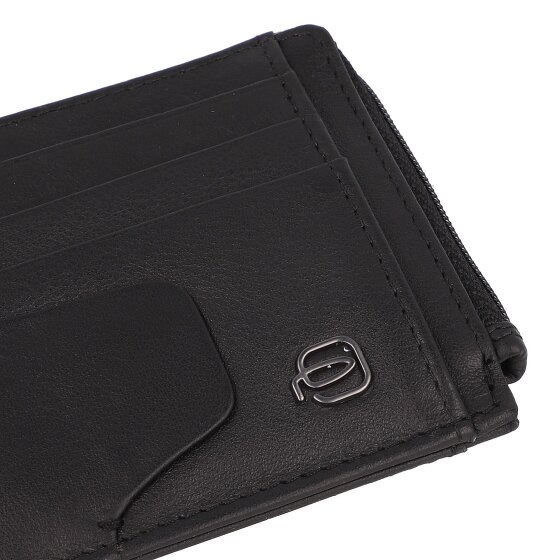 Piquadro Akron Étui pour cartes de crédit Protection RFID Cuir 11.5 cm