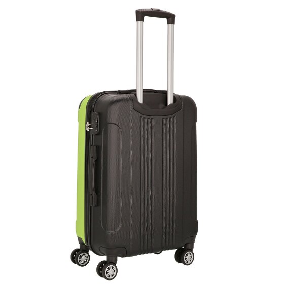 Nowi Lugano 4 roulettes Set de valises 2 pièces
