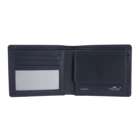 Golden Head Polo Porte-monnaie Protection RFID Cuir véritable 12 cm