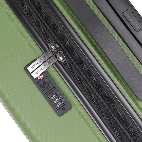 Stratic Bright+ 4 roulettes Trolley M 66 cm avec soufflet d'extension