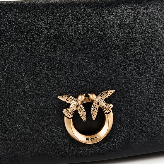 PINKO Love Soft Sac pochette Cuir véritable 19.5 cm